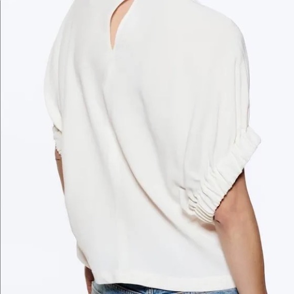 Zara Tops - ZARA Ruched Top